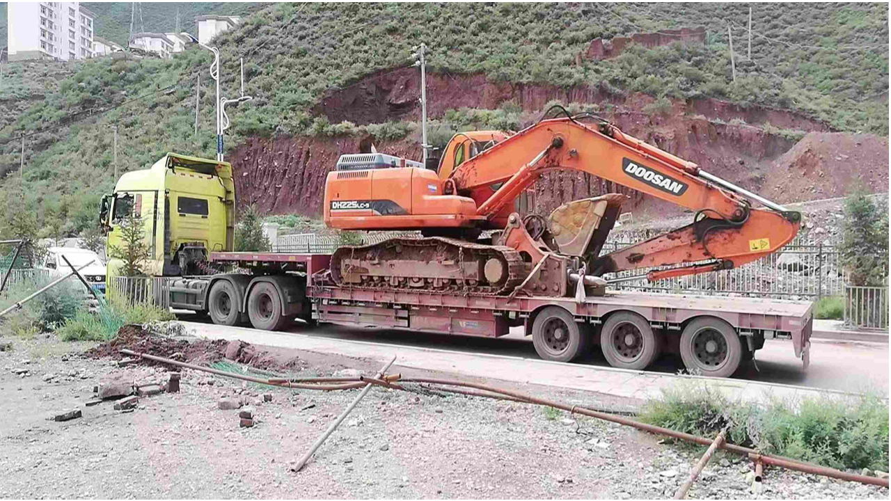 挖機運輸平板車