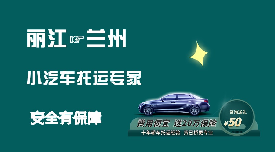 麗江到蘭州轎車托運 (1)